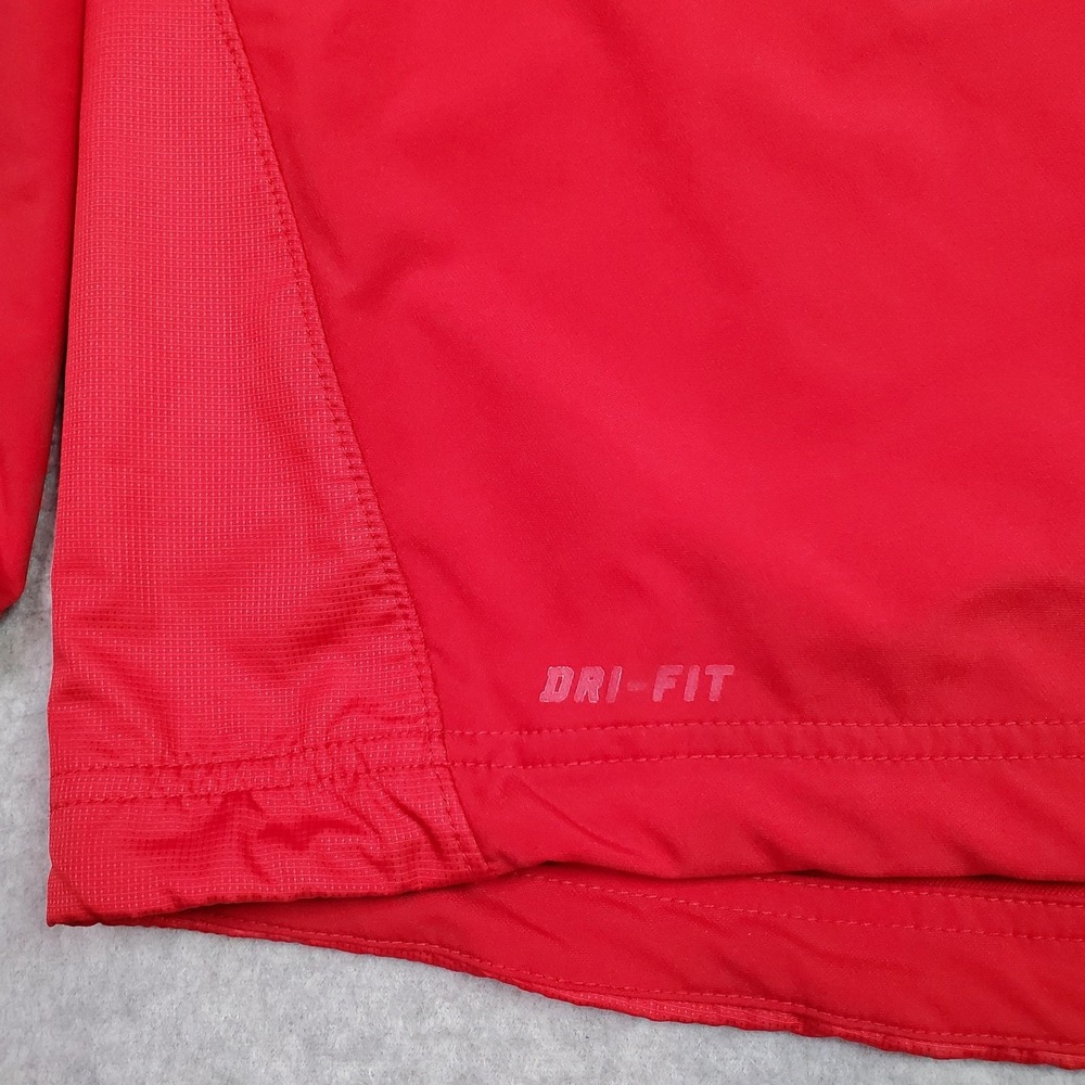 Nike Boston Red Sox Jacket Pullover Mens Large Red MLB Baseball Dri-FIT Warm Up - Picture 3 of 11